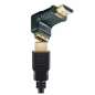 Preview: HDMI Winkel-Adapter; nach unten gewinkelt; bester Knickschutz für Ihr Kabel