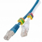 Preview: 100x Kabelmarkierer, Clip mit 10 Ziffern 0-9, für Kabel 4-6 mm, z.B. Netzwerk