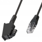Preview: 15 m DSL / VDSL Router Kabel, TAE F SteckerRJ45 Stecker, RJ45 mit Pin 4,5