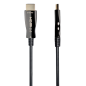 Mobile Preview: 100 m Aktives HDMI 2.0 Glasfaser - Kabel, Optisches Hybrid-Kabel (AOC), 4K /60Hz