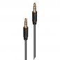 Mobile Preview: 0,5 m Klinke Aux Kabel Stereo; 2x 3,5 mm Stecker; 100% Kupfer, dünn und weich