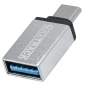 Mobile Preview: USB 3.0 OTG High Speed Adapter: USB 3.1 C Stecker auf C Buchse, Alu-Gehäuse