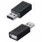 Preview: USB Schnelllade-Adapter mit Virenschutz, für Smartphone und Tablett