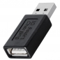 Preview: USB Schnelllade-Adapter mit Virenschutz, für Smartphone und Tablett