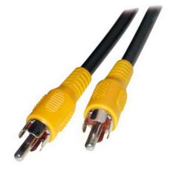 10,0 m Audio Digital / SPDIF Koax Kabel; vergoldet