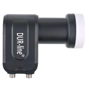 Für Kathrein Spiegel : LNB Adapter + Dur-line Twin LNB 0,1 dB mit LTE Filter