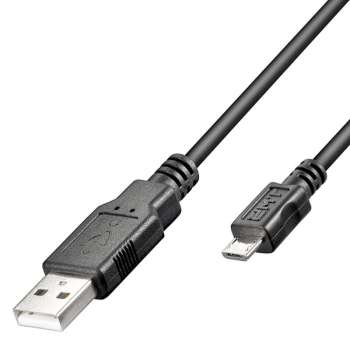 0,30 m USB Micro B Ladekabel, Datenkabel; USB A Stecker auf Micro B Stecker