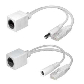 Power over Ethernet (PoE) Adapter für Strom über Netzwerk,Injector + Splitter