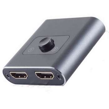 HDMI Umschaltbox und Verteiler 2-wegig, 2xIn - 1xOut oder 1xIn - 2xOut