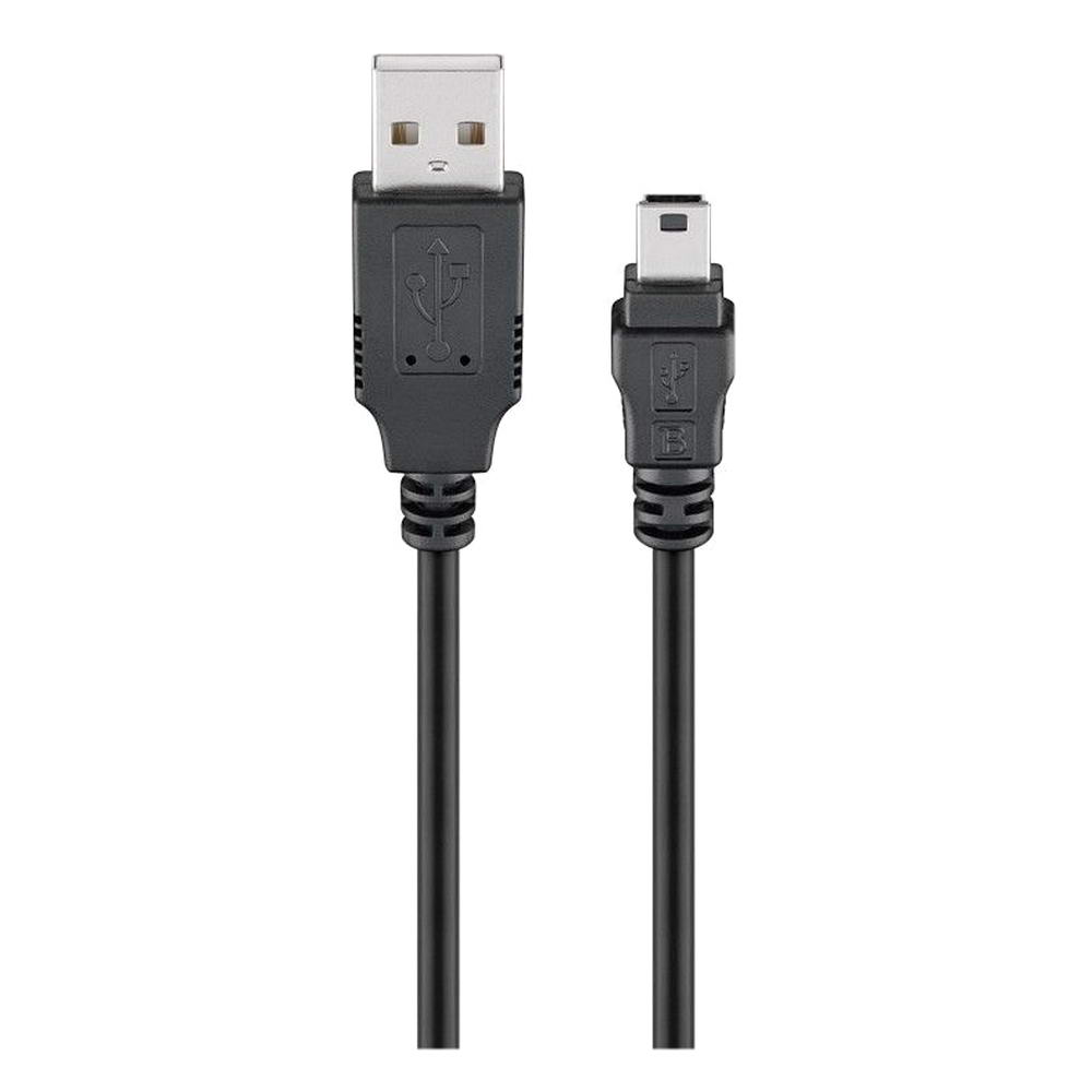 1,8 m USB 2.0 HiSpeed Kabel; A > mini B Stecker 5 pol von Satelliten Markt  Köln
