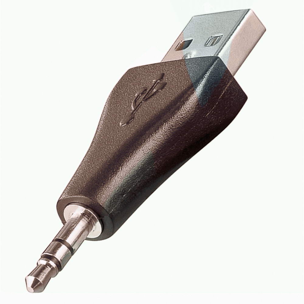 Lautsprecher oder 4 Pole TRRS Mikrofon DuKabel Klinke auf USB Adapter 1,2 Meter USB A Stecker auf 3,5mm TRRS Buchse Externe Soundkarte USB Kopfhörer Adapter für Headset Schwarz