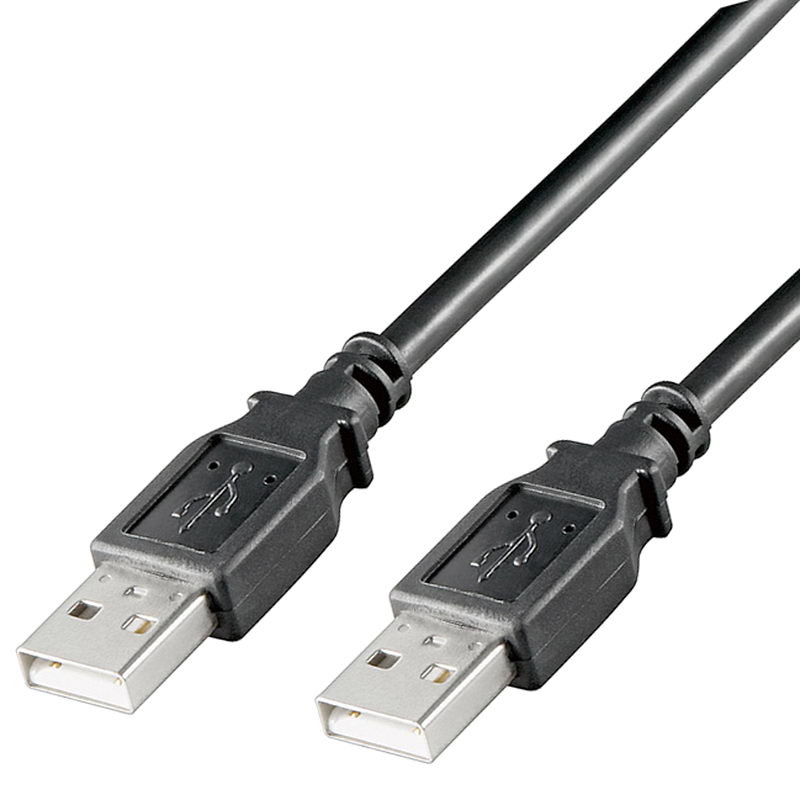 1,8 m USB 2.0 HiSpeed Kabel; A > A Stecker von Satelliten Markt Köln