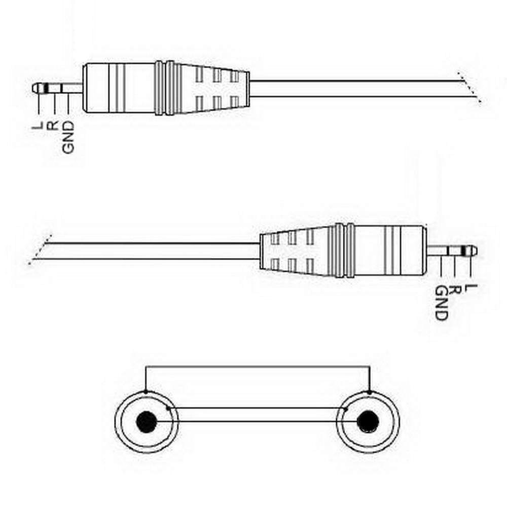 auvisio Klinkenkabel: 3,5-mm-Klinken-Kabel Stecker auf Stecker, 1,5m, für  AUX-Anschluss (Klinkenkabel AUX)