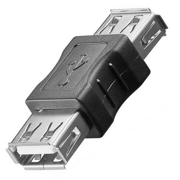 USB Verbinder, Kupplung, USB A Buchse auf USB A Buchse, USB Hi-Speed 2.0
