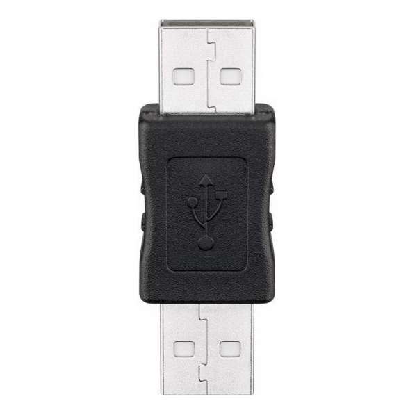 USB 2.0 Hi-Speed Adapter : Stecker auf Stecker, Typ A, Gender Changer, männlich
