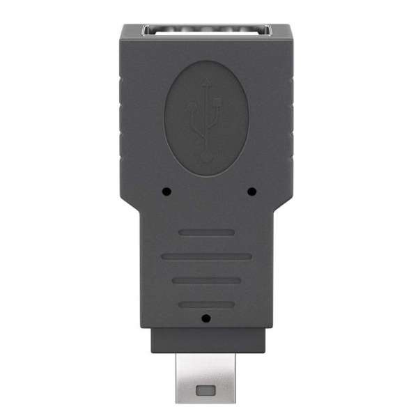 USB 2.0 Hi-Speed Adapter : A-Buchse auf 5 pol. mini B-Stecker