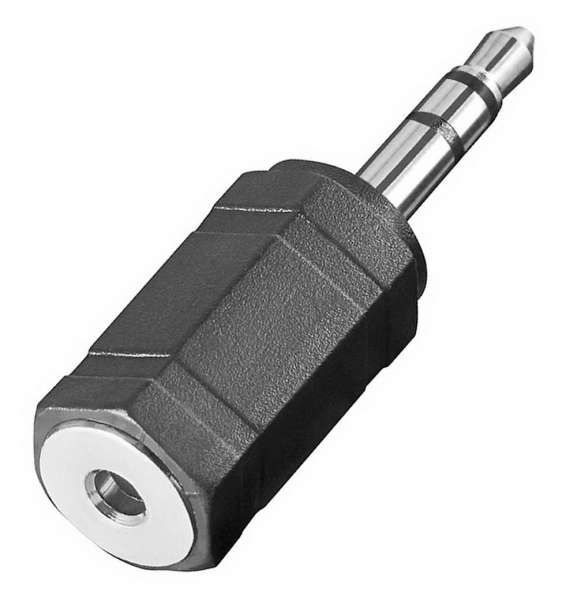 Klinke Adapter : 3,5mm Stecker  2,5mm Buchse stereo