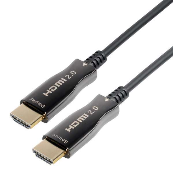 30 m Aktives HDMI 2.0 Glasfaser - Kabel, Optisches Hybrid-Kabel (AOC), 4K /60Hz