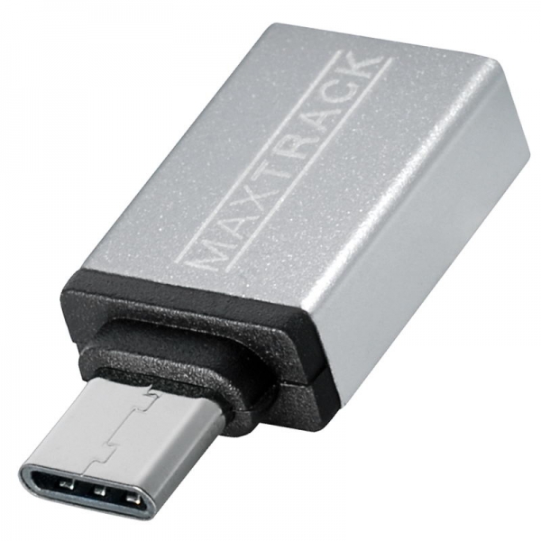 USB 3.0 OTG High Speed Adapter: USB 3.1 C Stecker auf C Buchse, Alu-Gehäuse